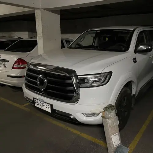 Imagen 2 del producto Para Great Wall Cannon GWM Poer Ute 2021 2022 ABS mate rejilla delantera capó cubierta del motor embellecedor decoración pegatina accesorios de estilo de coche