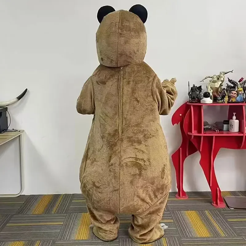 Plush Bear Mascot Costume Cute Panda Doll Costume Cartoon Character Cosplay Costumes Party Performance Outfits