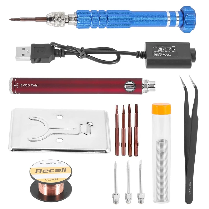 

5V 15W Battery Powered Soldering Iron With USB Charge Soldering Iron Soldering Wireless Charging Solder Iron