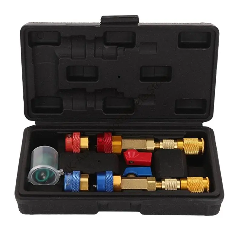 

F62F Strong Copper Alloy Valves Extractor Car Valves Replacement Tool Simple Operate for R134a R1234yf R22