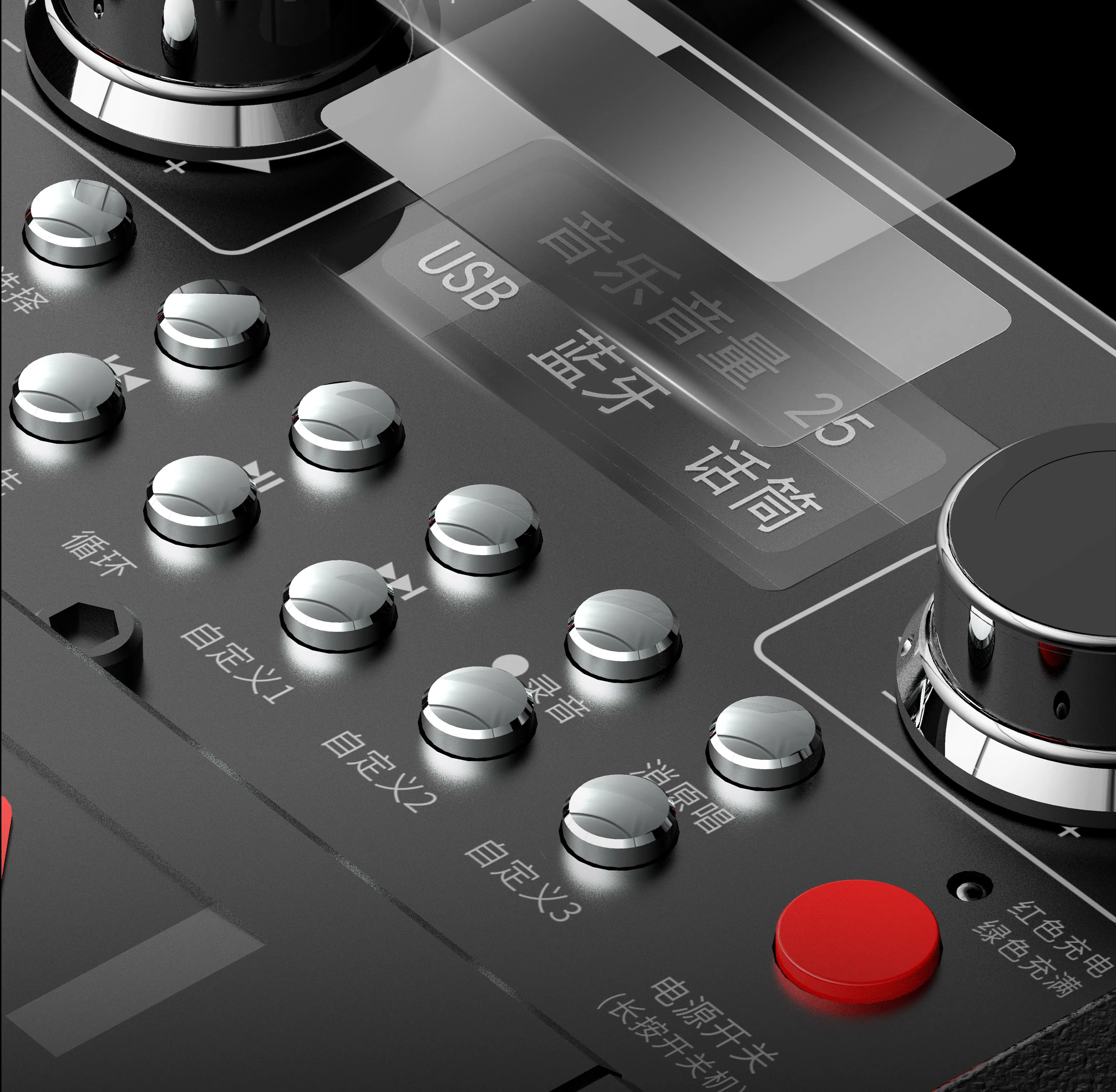 سماعة لاسلكية تعمل بالبلوتوث سيارة ستيريو في الهواء الطلق مضخم صوت مقاوم للماء عالية الطاقة نظام صوت السيارة RV نظام الصوت #2