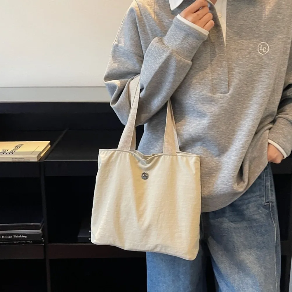 Fashion Simple Fashion Women's Handbag Versatile Large Capacity Commute Bag Lightweight Foldable Shoulder Bags Daily Outings