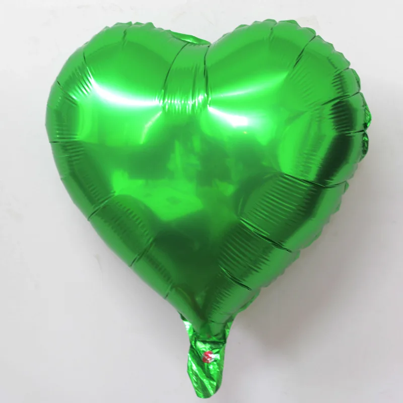 5pcs 18 Inch Love Aluminum Film Balloon Wedding Valentine's Day Decoration Heart-Shaped Wedding Room Layout