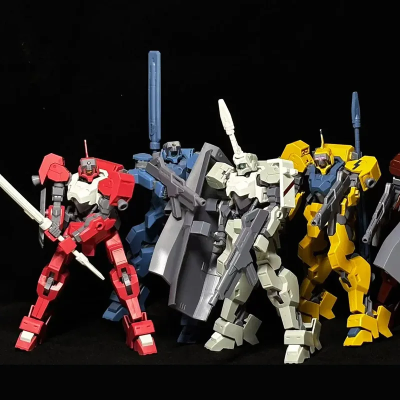 Kit de modélisme Trident HG 1/144 Shinden Sth-16 Meteor Hgibo Iron Blood Orphan Group, figurines d'action, jouet de collection en plastique