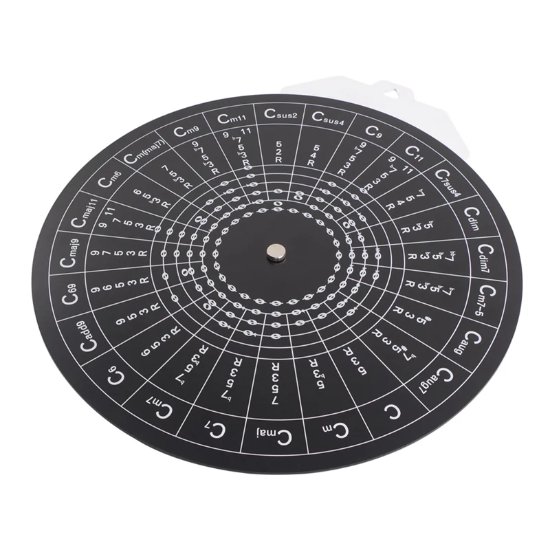 Guitar Circle Of Fifths Wheel Guitar Chord Wheel Musical Chord Wheel For Musicians Guitar Accessories-Hot Sale - view 5