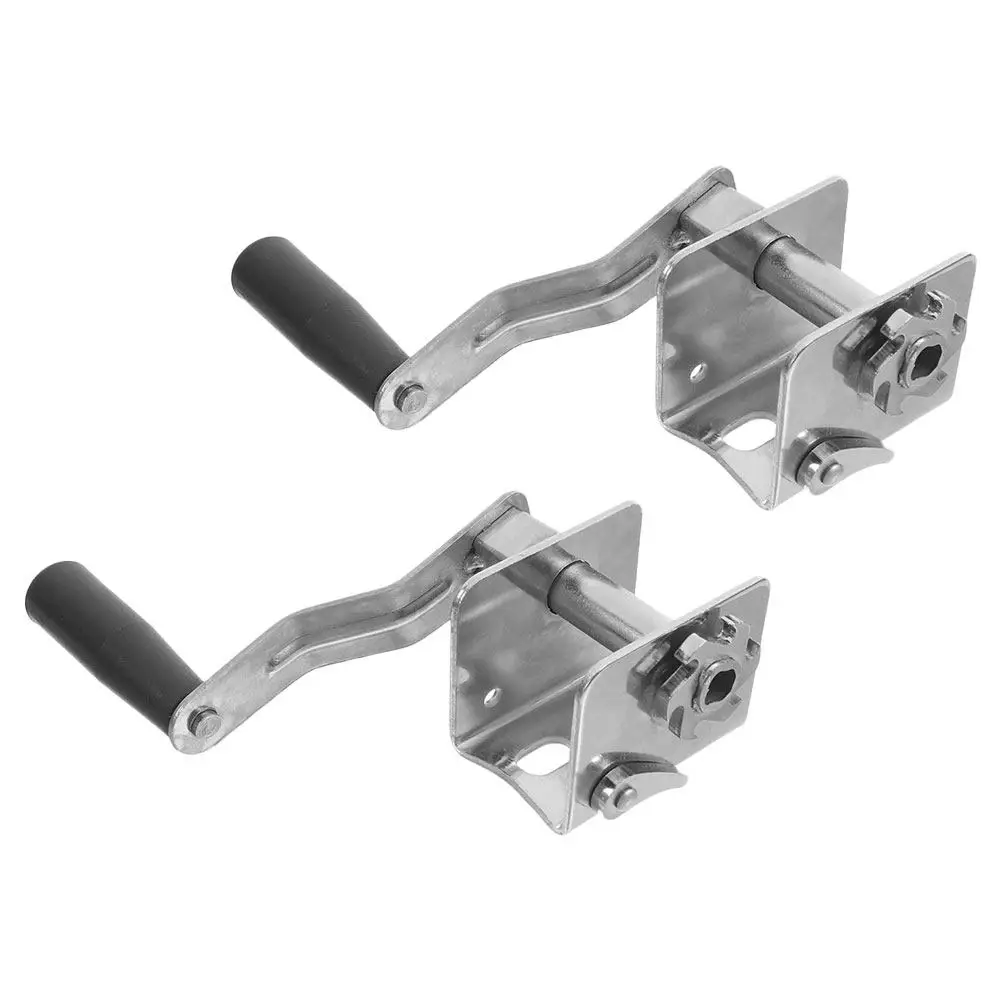 

Натяжитель для бадминтонной и волейбольной сетки с ручным приводом, 2 шт., для спорта на открытом воздухе, с ручкой для натяжения шнура/проволоки