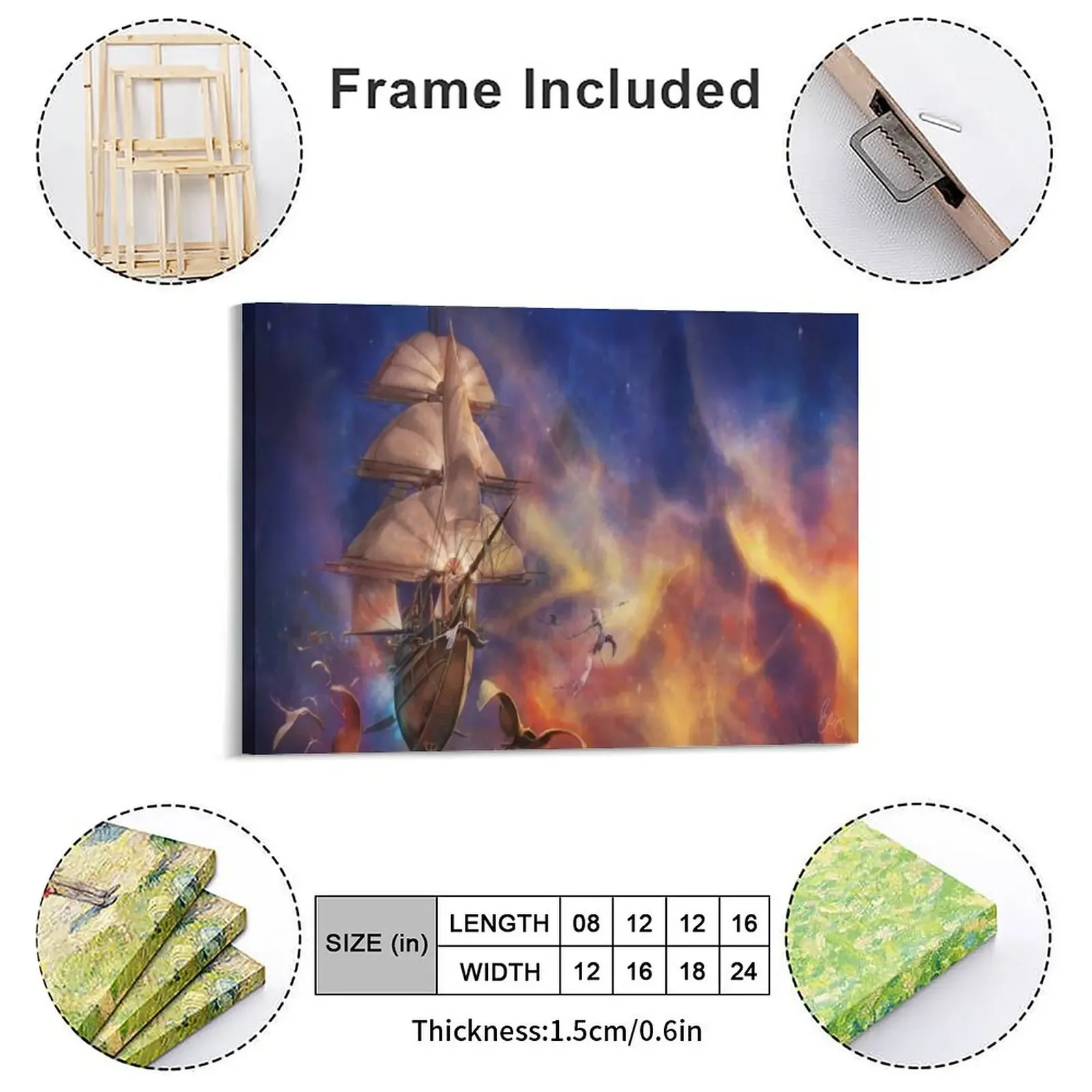 Treasure Planet Canvas Painting Poster Wall Cave Designs Garage Decoration Decoration Cinema Framed Wall Paintings