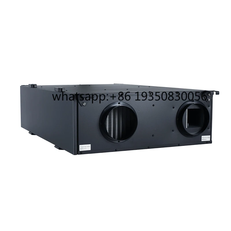 BROAD Ceiling Mounted Double Flow 1000m3 Per Hour Wifi Connected Smart Home Hepa Filter Energy Recovery Ventilation Systems