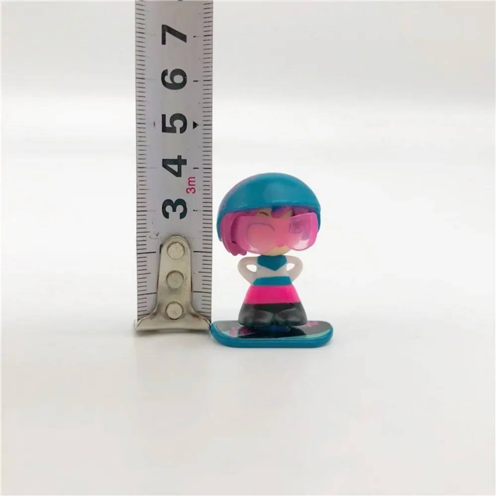 5Pcs Jakks Gift 'ems Figure Toys Gift for Children 4cm Mini Detachable Girls Collect Figuras Dolls Random Send