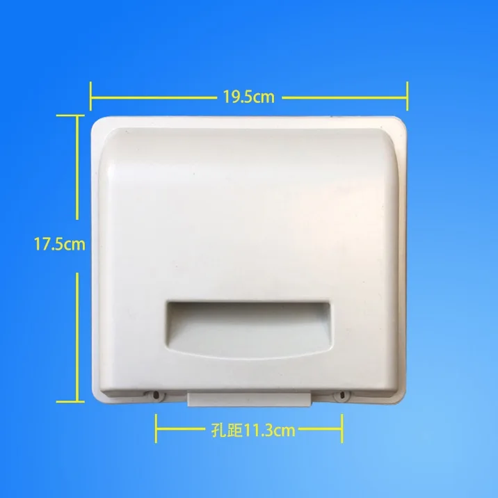 Adecuado para la unidad exterior de aire acondicionado Haier, cubierta de cableado de la unidad principal, mango pequeño