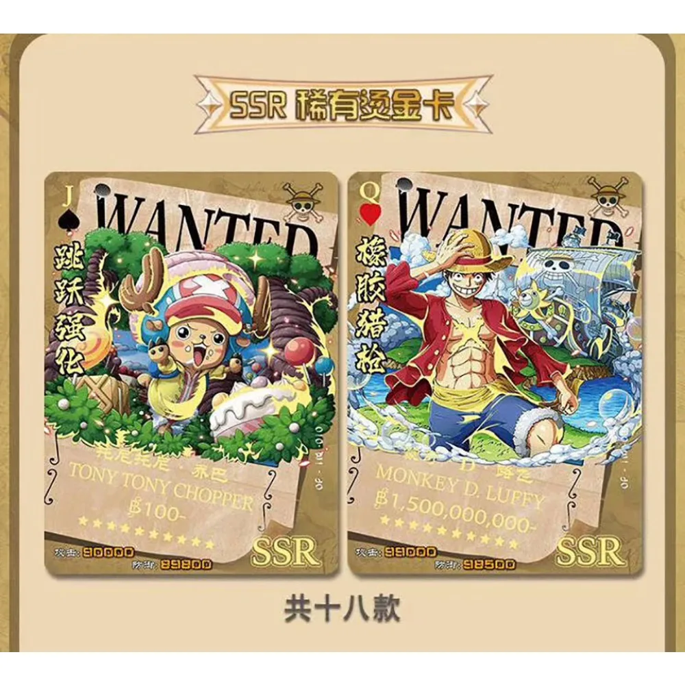 ONE PIECE Collection Card For Children Super Burning Blood Anime Monkey D.Luffy Roronoa Zoro Nami Limited Game Card Kids Gifts