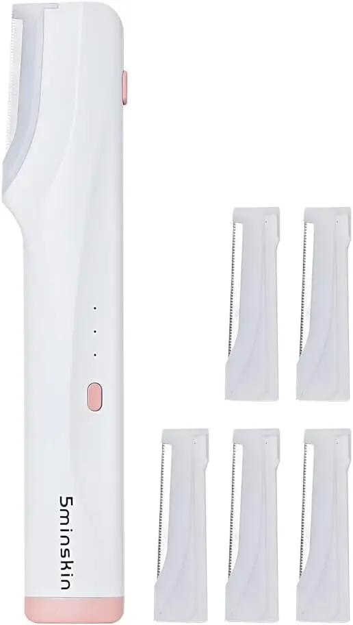 

Electric Dermaplaning Tool for Face - Painless Exfoliation & Peach Fuzz Removal