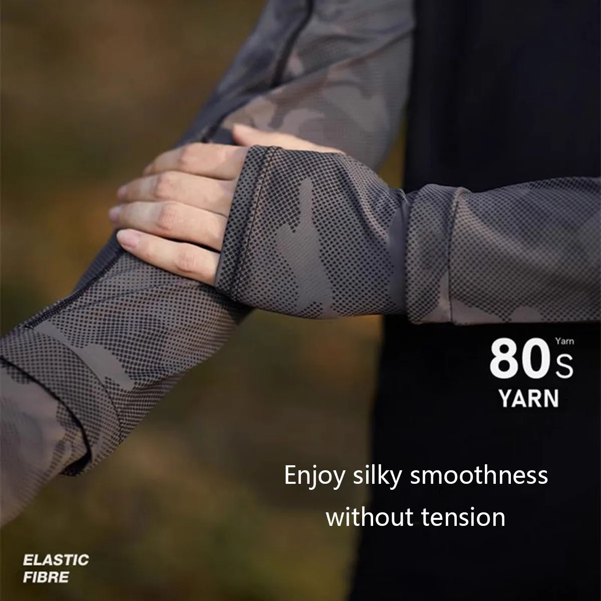 Summer New Sun Protection Sleeves For Man Lightweight Breathable Fishing and Cycling UV Blocking Protective Sleeves For Arms