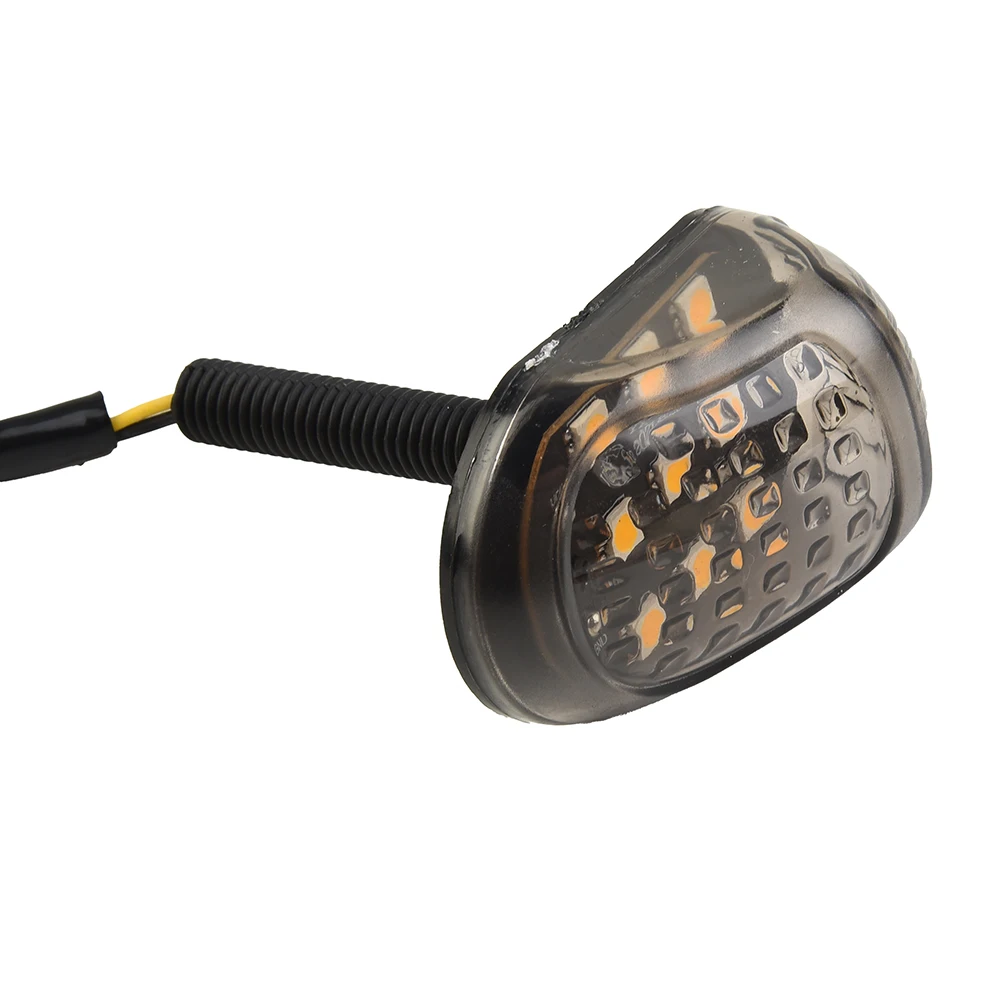 9 LED أضواء للدراجات النارية مقاوم للماء 1 زوج 2 قطعة مجموعة لمبة مصباح اليسار واليمين السوبر مشرق بدوره إشارة 12 فولت الوامض