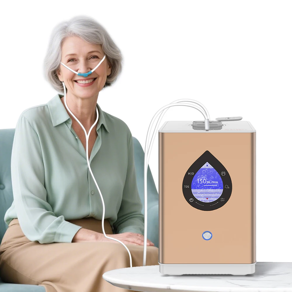 PEM Technology  Inhalation Machine Portable 150ml (H2 150ml +O2 75ml )  Inhaler Breathing System Machine