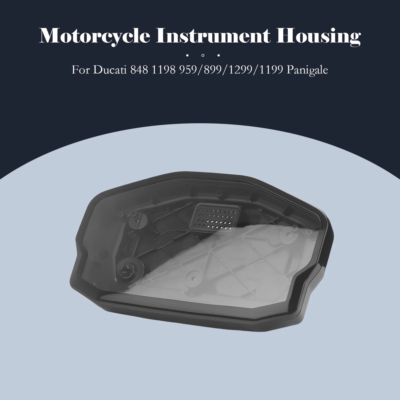 Motorrad-Armaturenbrettabdeckung Instrumententafel Tachometer Messgerät Gehäuse für DUCATI 899 959 1299 1199 Panigale
