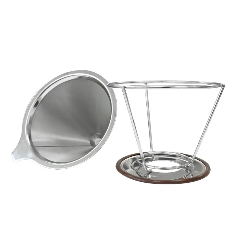 For stainless steel filter, double filter paper funnel, filter with bracket