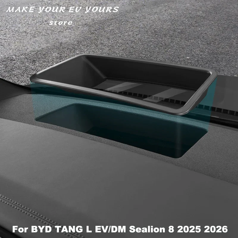 

For BYD TANG L EV/DM Sealion 8 2025 2026 Car Dashboard HUD Head Up Display Protective Cover Dust Protective Cover Accessories