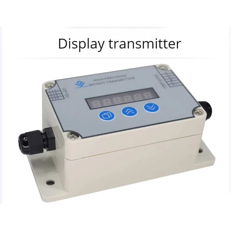 New Weighing Display Amplifier Weight Transmitter Weight Force Measuring Current Voltage Communication 0-10 V4-20ma 485