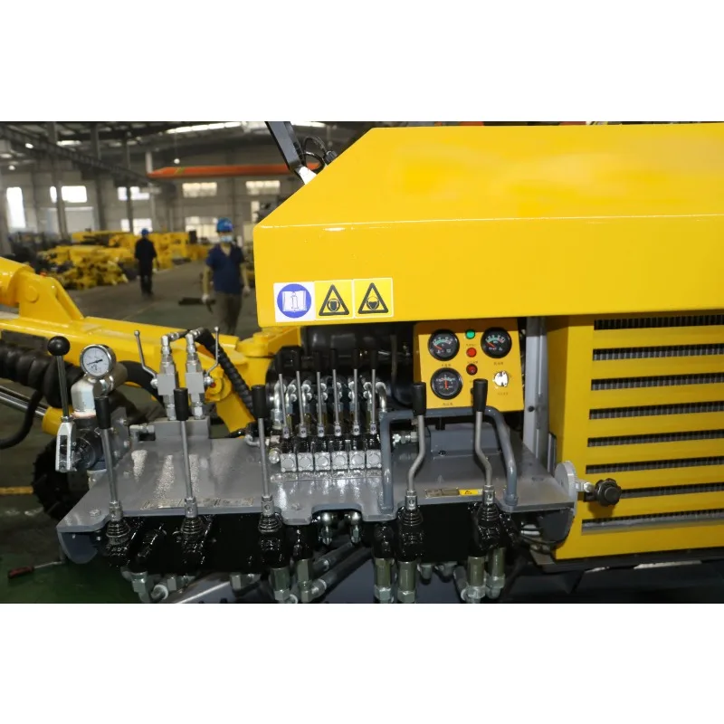 Blurbly BL720S Diese-Powered Rotary Crawler Anchor Drilling Rig with Gearbox & Bearing Mobile Construction Equipment