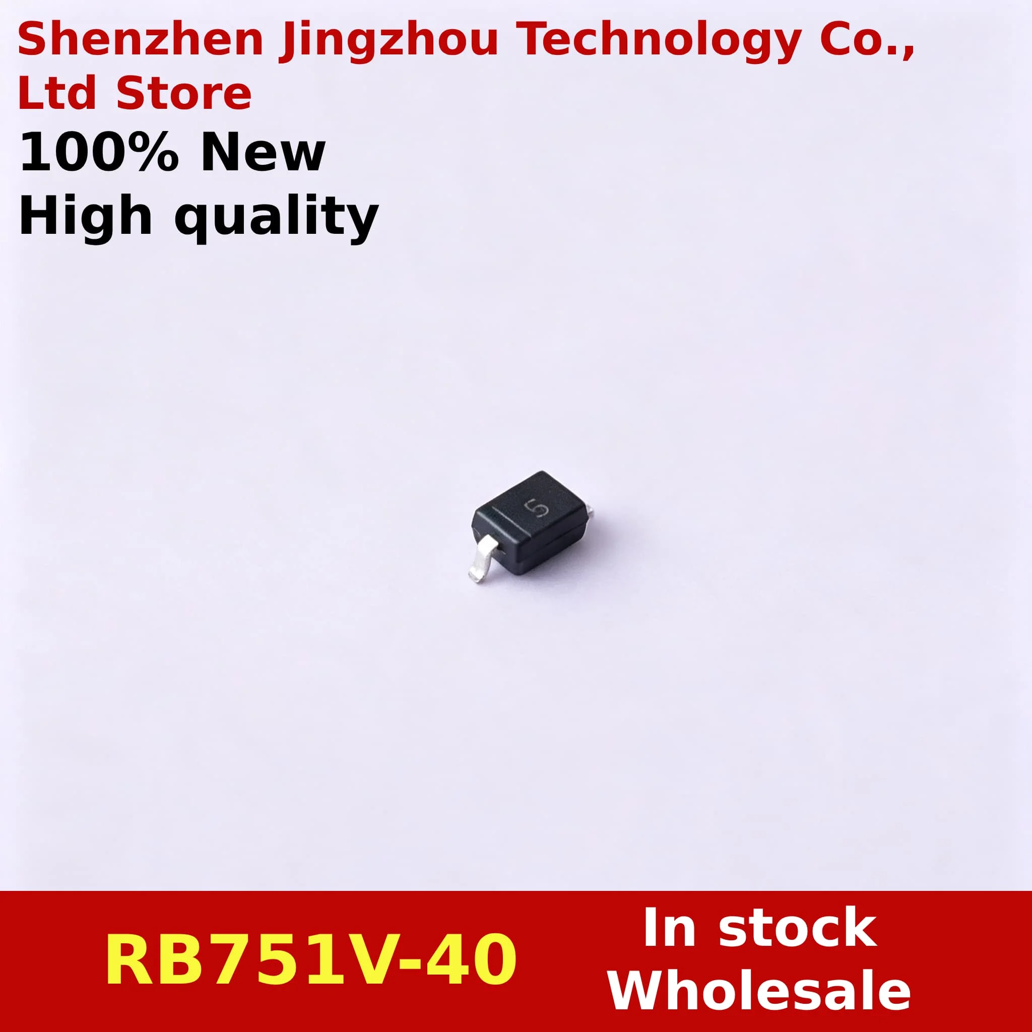 (100/3000PCS) 100% New RB751V-40 RB751 RB751V-40TE-17 RB751V40T1G Marking 5 SOD-323  30V 0805 SMD Schocket Diode Chip In Stock