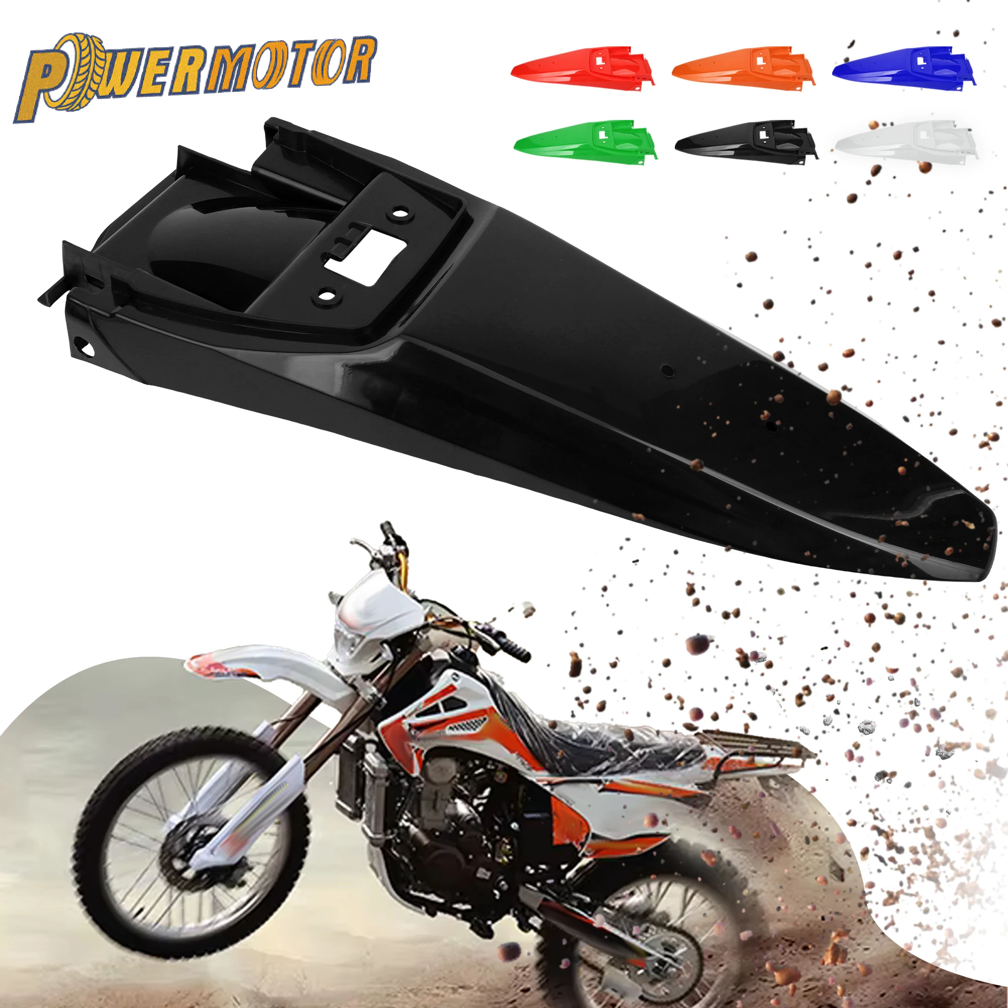 Für Honda CRF230F CRF 230F Kotflügel Hinten Für CQR103 Motorrad Kotflügel Motocross Zubehör Pit Bike Umrüstung