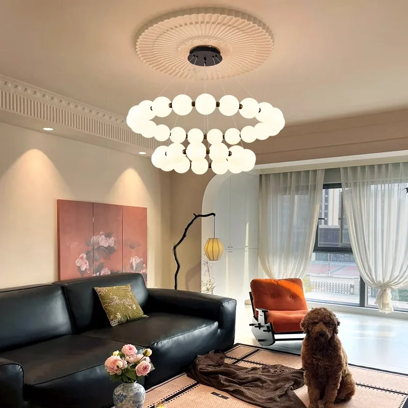 Living room chandelier Bedroom lamps Modern minimalist