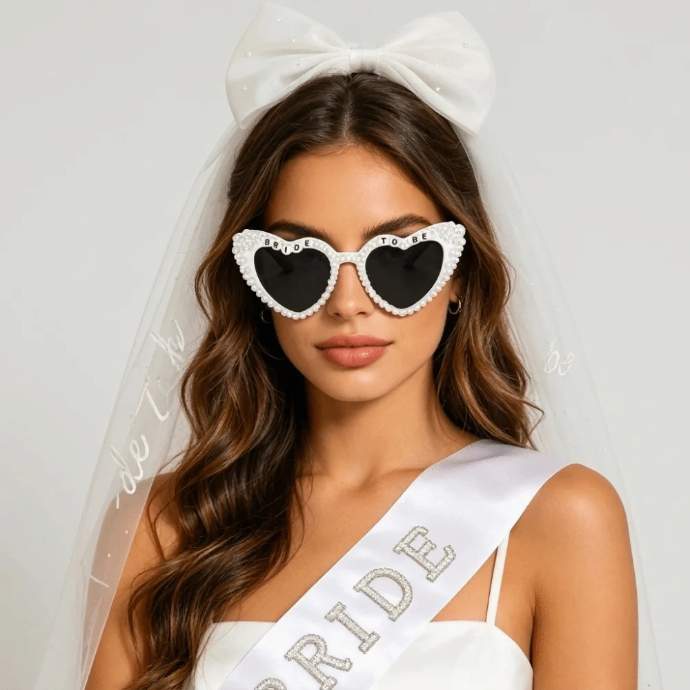 Clothes Match Tulle Bow Bridal Veil Simple Elegant Bride Bow Hair Veil Vintage Retro Wedding Headdress Romantic Occasion
