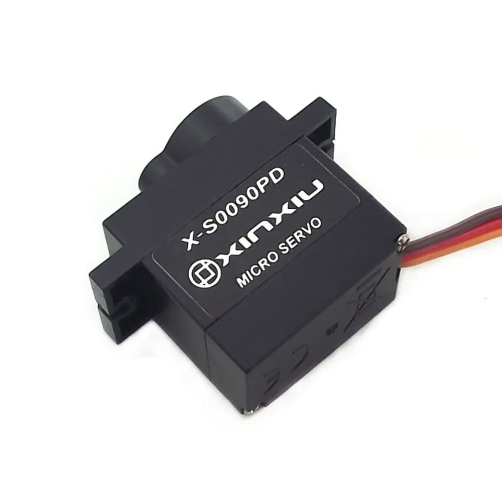 Servo Digital de 360 grados de rotación, 9g, Micro engranaje de plástico, 1,5 kg.cm, 4,8-6V, para XINXIU, X-S0090PD, RC, coche, avión, Robot