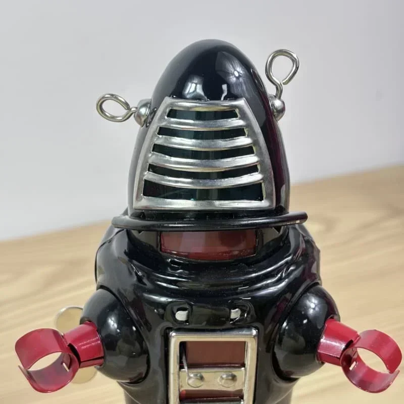 Space Mechanical Planet Bullet Robot Clockwork Toy Adult Collection Retro Wind Up Toy Metal Tin Figures Model Kids Brithday Gift