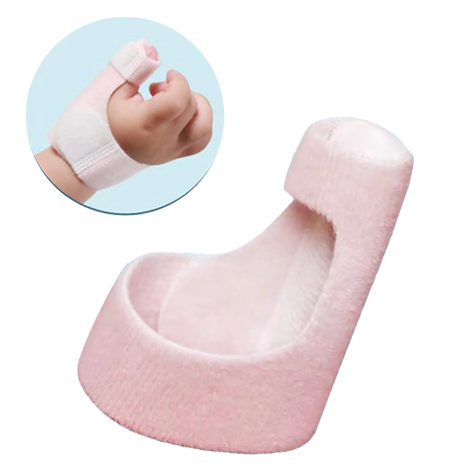 Baby Thumb Finger Splint Soft Adjustable Fractures Fixation Children Baby Thumb Brace Support Stabilizer Baby Soft Finger Splint
