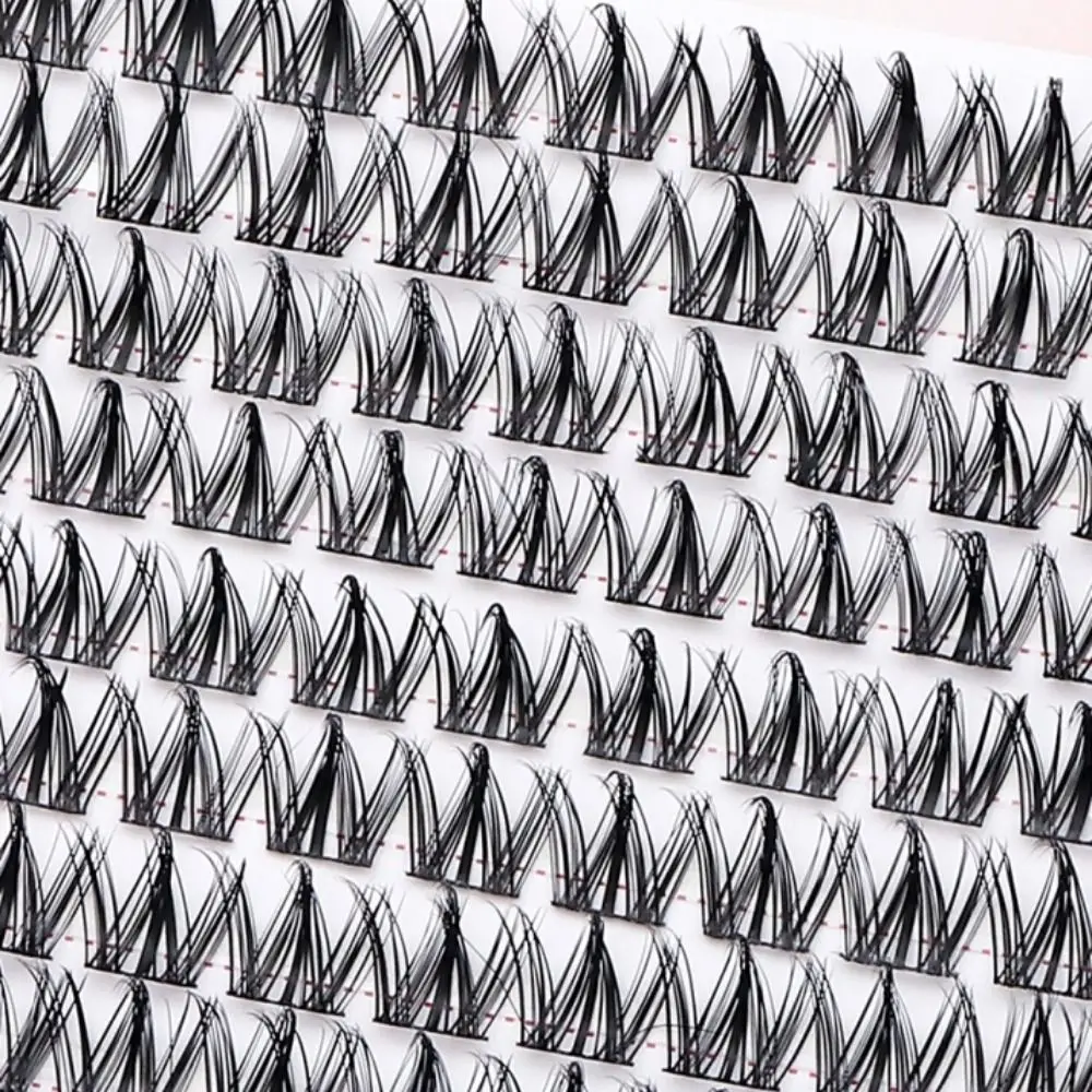 

C Curl Curled Cluster False Lashes Comic Eye Soft Individual Fake Eyelashes DIY Makeup Sweet Extension Fake Lash Daily Party
