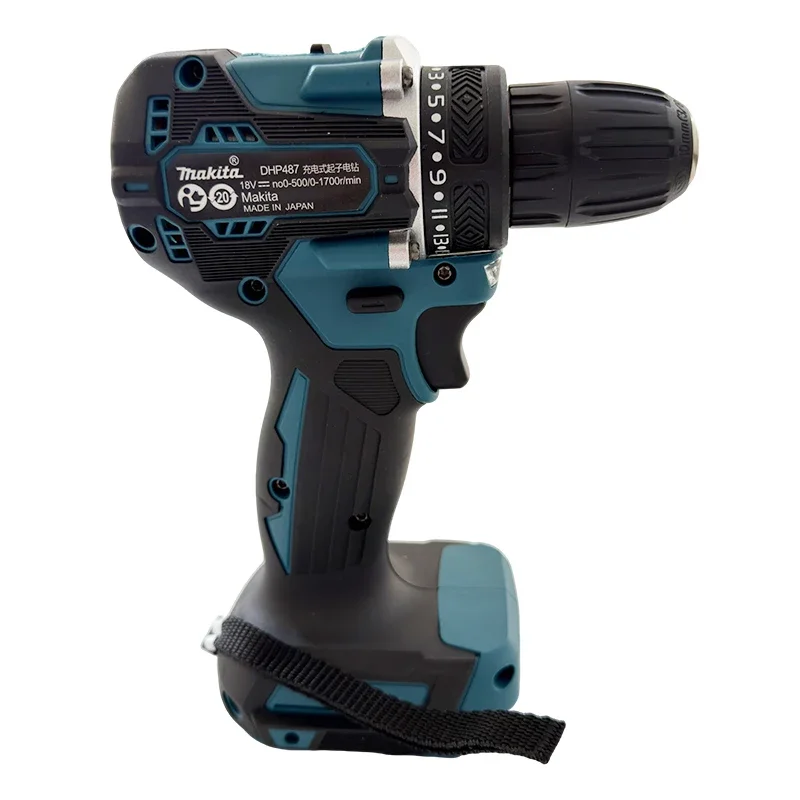 มากีต้า DDF487 สว่านไฟฟ้าไร้สายแบบไร้แปรงถ่าน ขนาดกะทัดรัด แรงบิดสูง LXT ปรับความเร็วได้ มอเตอร์ไร้แปรงถ่าน