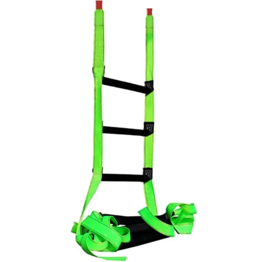 

【Spot goods】Fire Escape Ladder 10 Feet Portable Safety Rope Ladder with 2 Hooks for 2-3 Story Homes Multi-use for and Adults
