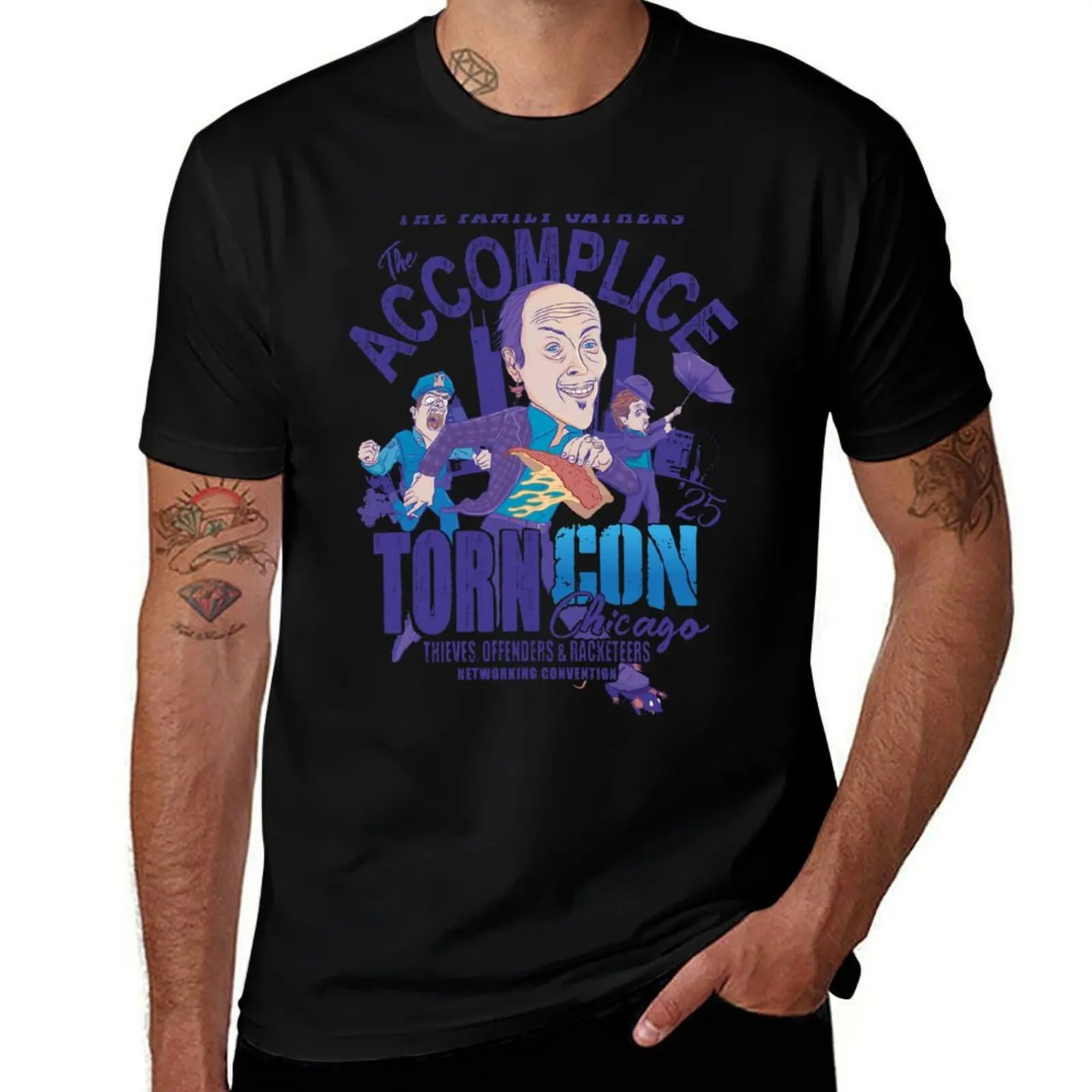 

The Accomplice T-Shirt Funny t-shirt street wear anime t shirts heavy weight t shirts for men