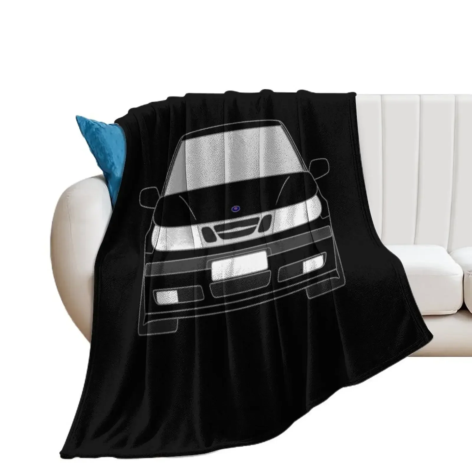 Saab 9-5 1997-2001 pre-facelift Throw Blanket Soft Plaid Baby Flannel Thins Blankets