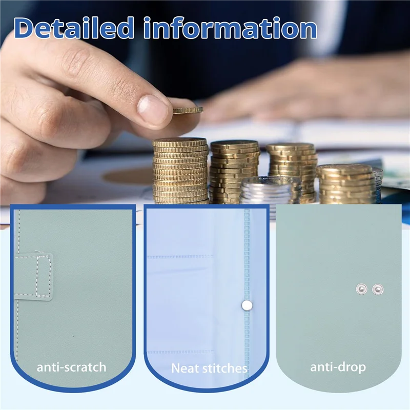 Buku Tantangan Penghematan Amplop 96 Presisi, Pengikat Anggaran Penghematan Uang 96 Amplop, Pengikat Tantangan 96 Amplop