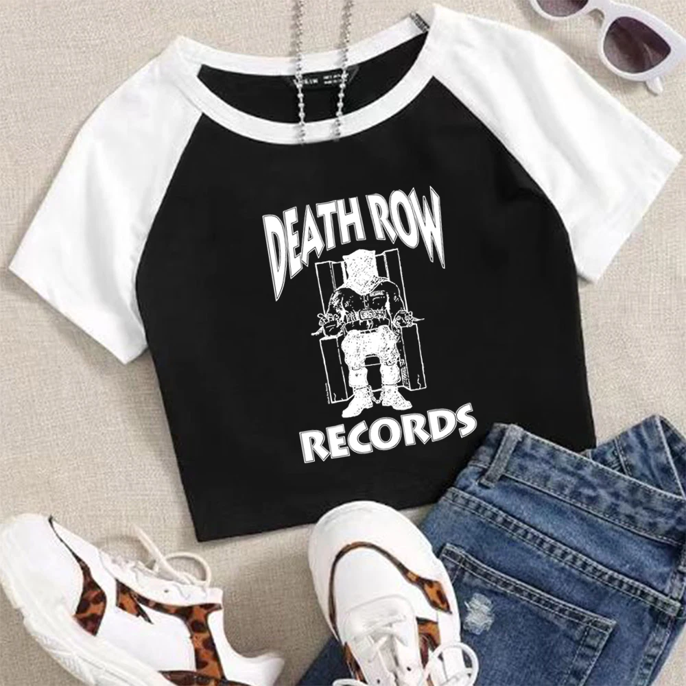 Death Row Records Shirt Snoop Dogg Crop Shirt 2024 Merch Tshirts Gift for Pink Fan