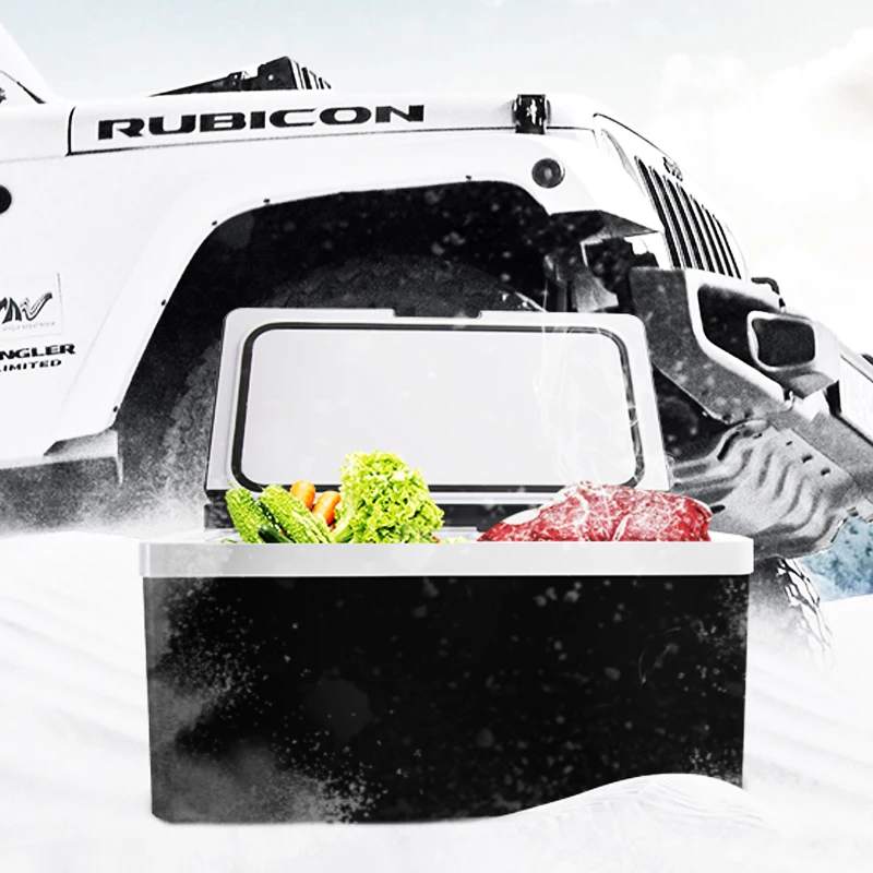 DC12V/24V ac110-24 22L/35L Car Refrigerator Compressor Freezer Mini Refrigerator Incubator Portable Outdoor Camping Party Fridge