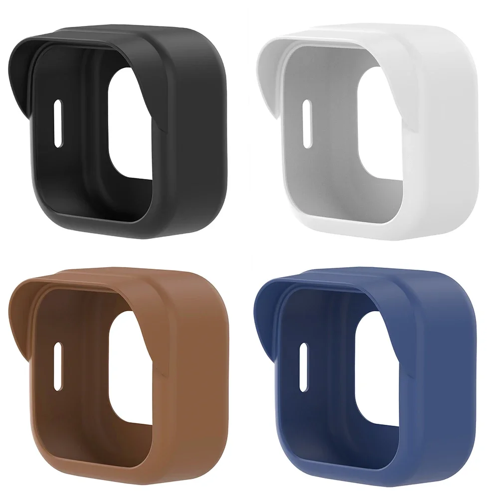 غطاء حماية لكاميرا الأمان من السيليكون، تصميم حافة غطاء كاميرا مقاوم للطقس لهاتف Blink Outdoor 4 (الجيل الرابع)