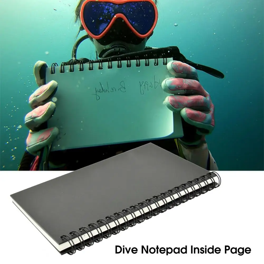 XZB-922-N Professional Diving Notepad Waterproof Lightweight Underwater Notebook Scuba Diving Bloco De Notas Subaquático Hot