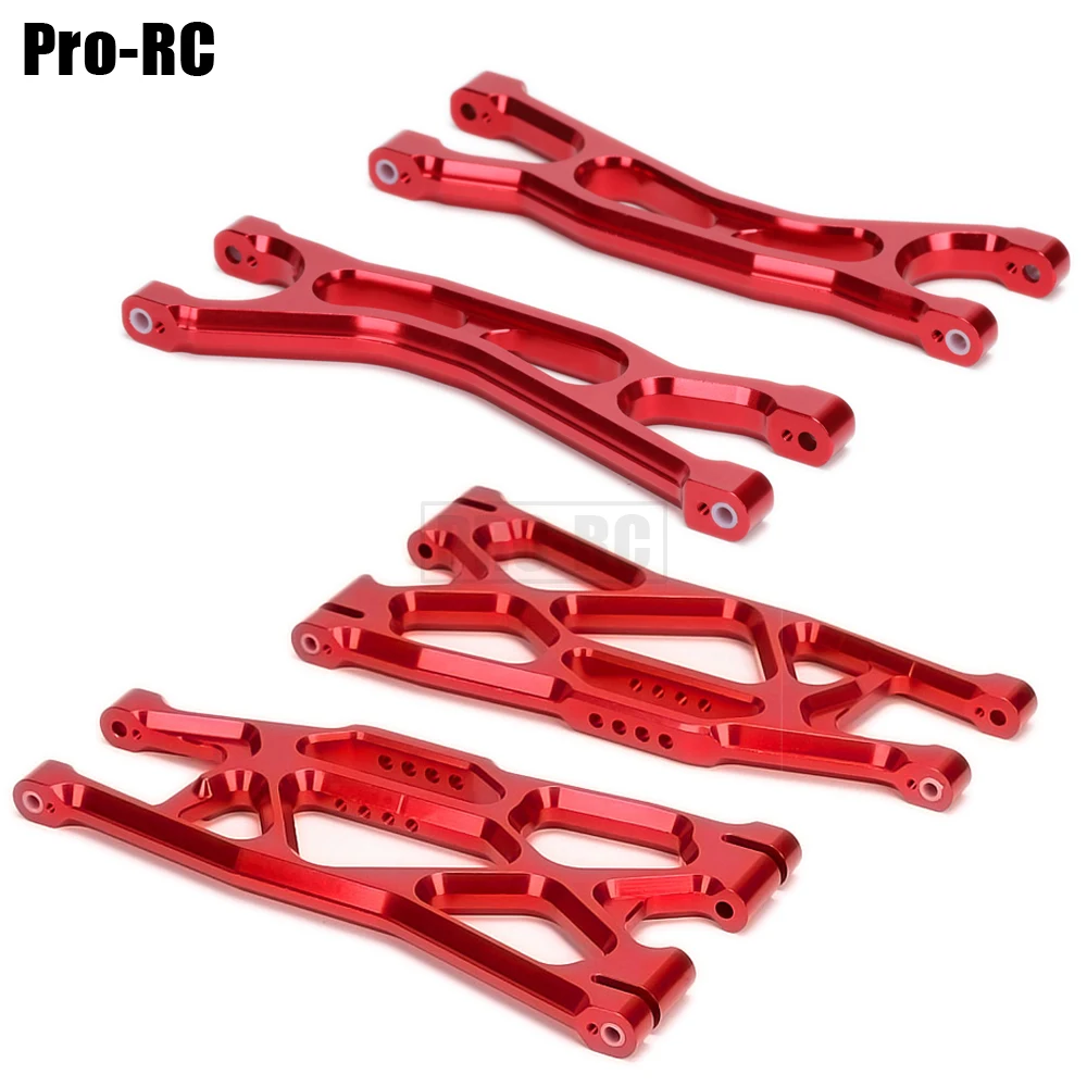 Alu Alloy Front & Rear Suspension Arm Assembly 7729 7730 7731 7732 7737 7743 7748 7752 Set for RC Car Traxxas 1/5 X-Maxx 6S 8S