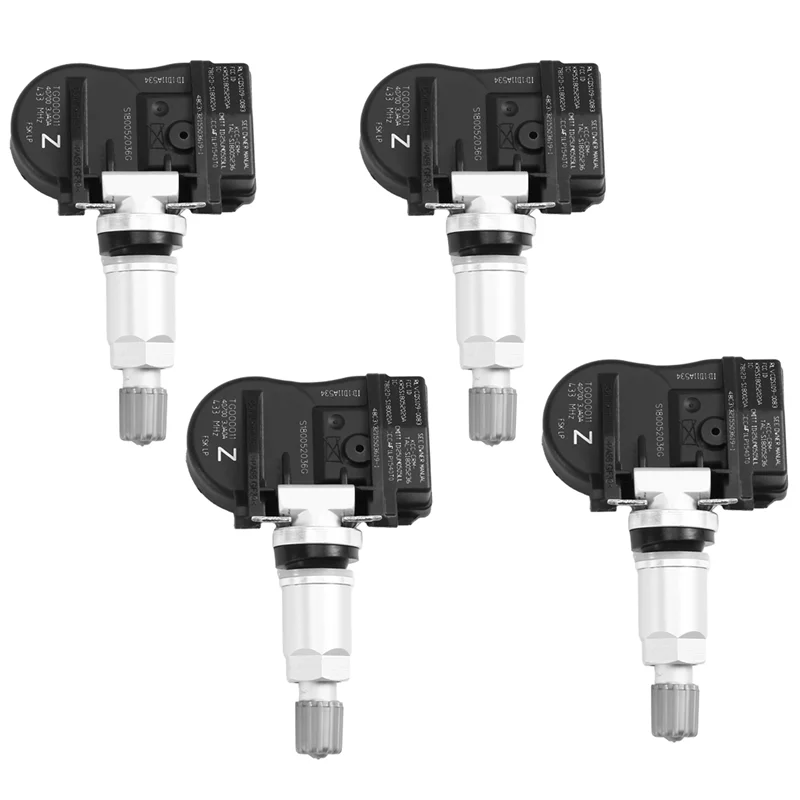 

ABQB-For Nissan Altima Murano For Infiniti JX35 Q50 Q60 QX60 4Pcs Car 433Mhz Tire Pressure Sensor 2013-2020 407003JA0A 407003JA0