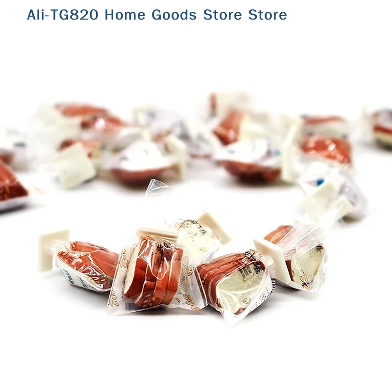

[TG820]1Bag 1:12 Dollhouse Miniature Bread Toast Mini Food Model Kitchen Decor Toy Doll House Accessories