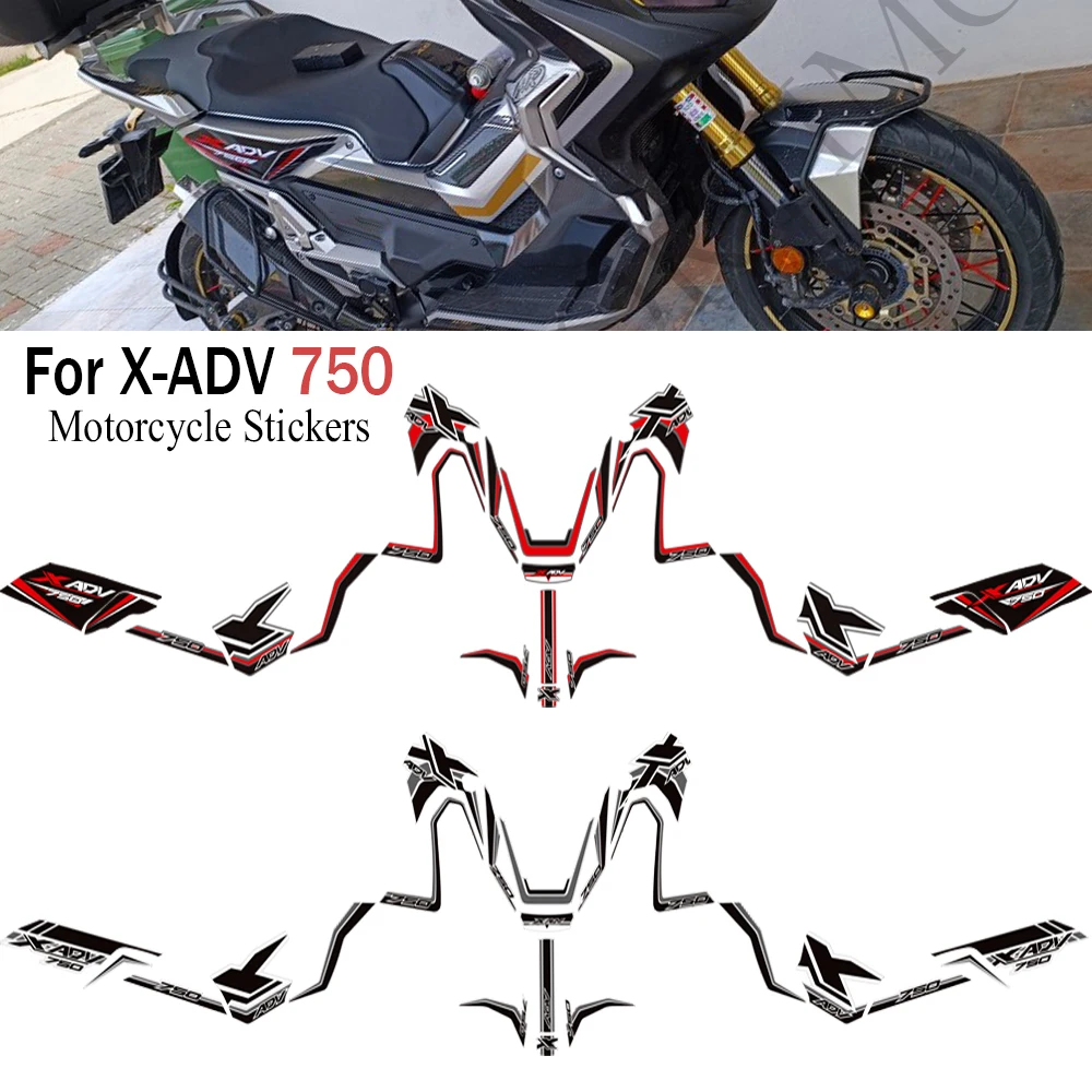 

Motorcycle Sticker Body Decoration Decals Anti-Scratch PVC sticker For Honda XADV 750 X-ADV 750