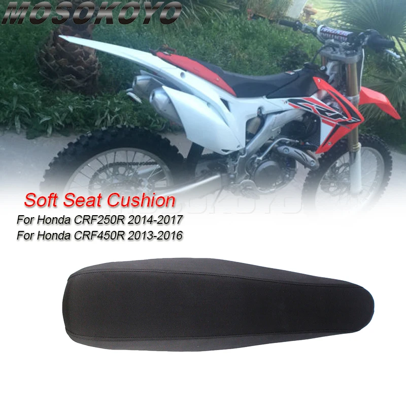 

Подушка на сиденье для мотоцикла, мягкая поролоновая накладка на заднее сиденье в сборе для Honda CRF250R CRF450R CRF, аксессуары для внедорожника