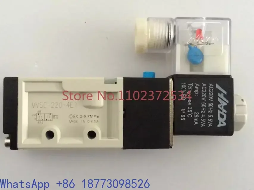 

Промышленная конструкция двухпозиционного пятиходового электромагнитного пневматического клапана VF5120 Интеллектуальный механический клапан Газовый электромагнитный клапан