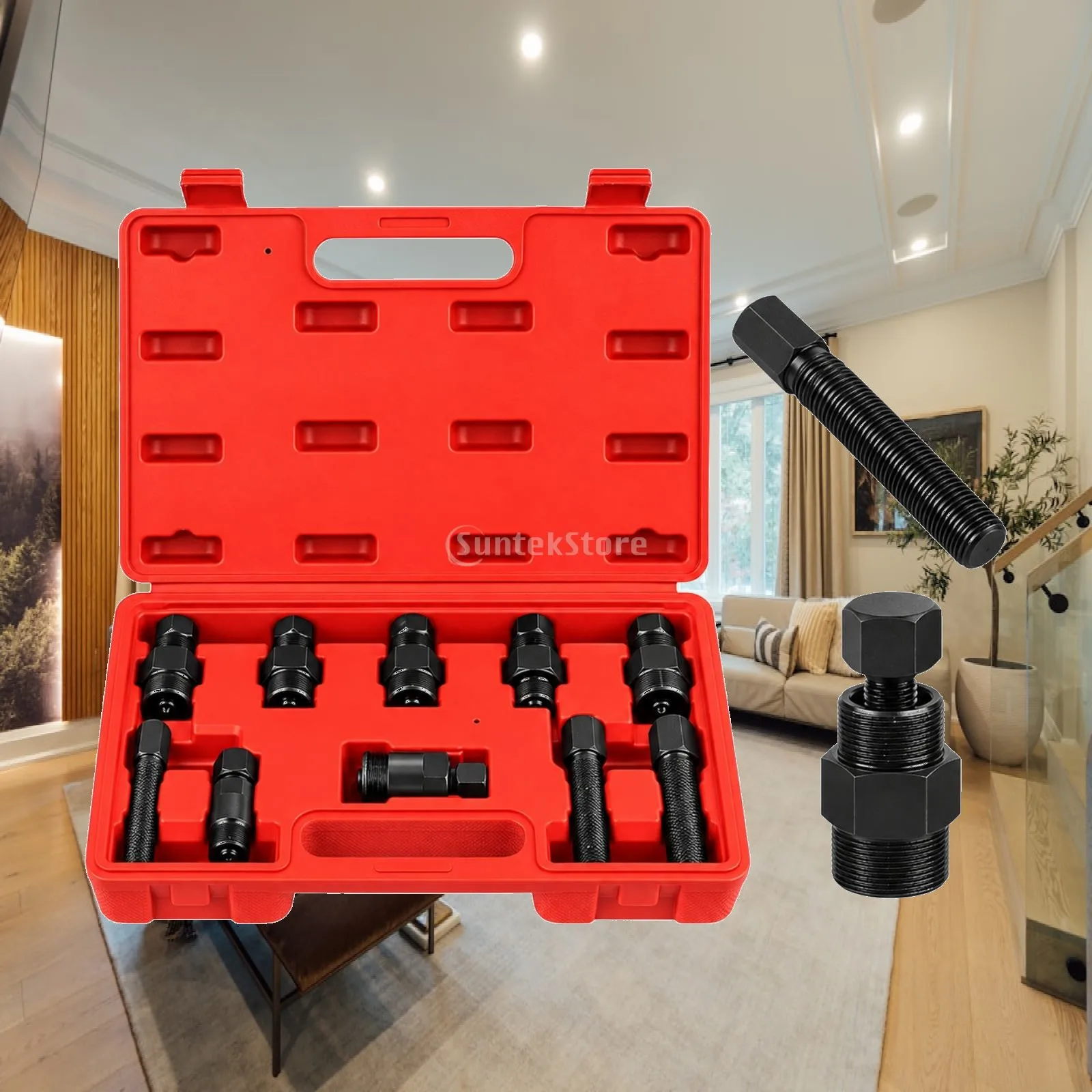 Motorcycle Repair Tool Rotor Puller 45 Steel Flywheel Remover for Engine Maintenance Dirt Bike Scooter Kit