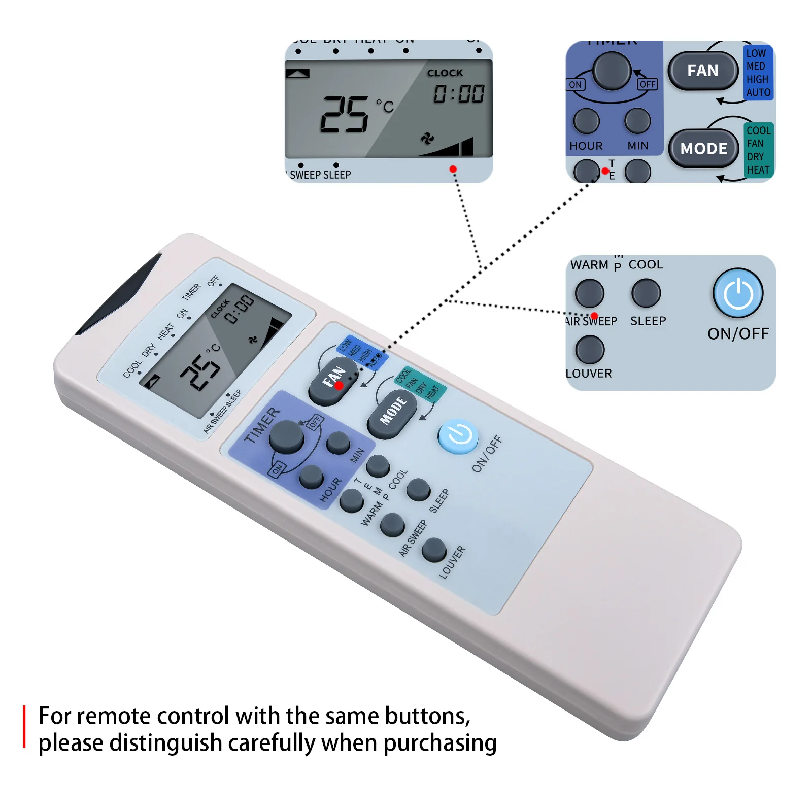 Новый пульт дистанционного управления для кондиционера Funiki Akt-fk1 Akt-fk2 Akt-fk3