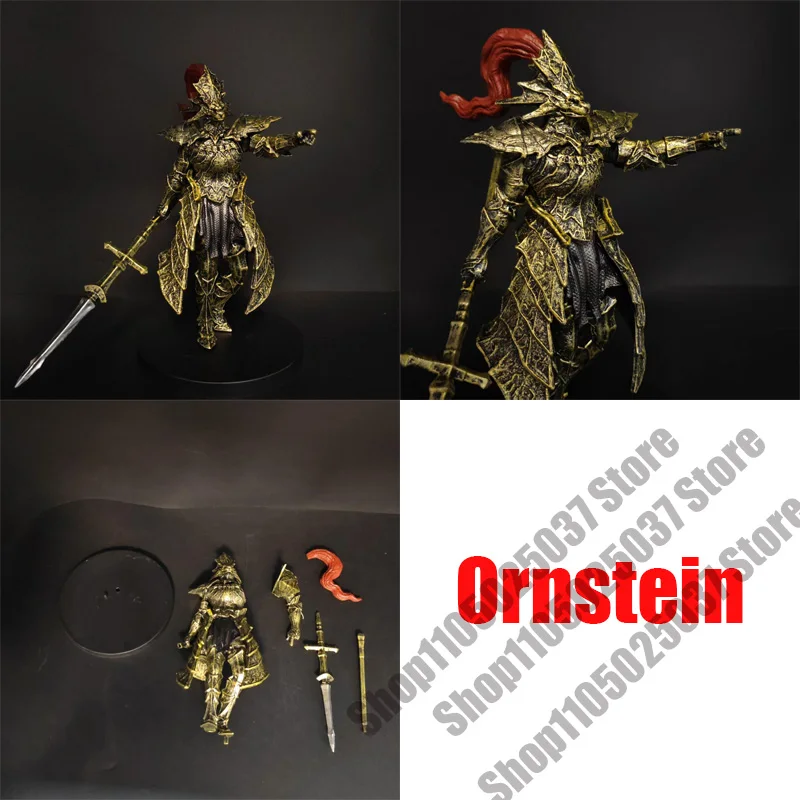 Hot Game Dark Souls Dragon Slayer Ornstein Wargame Miniature Anime Figure Model Desktop Decor For Game Collection Enthusiasts